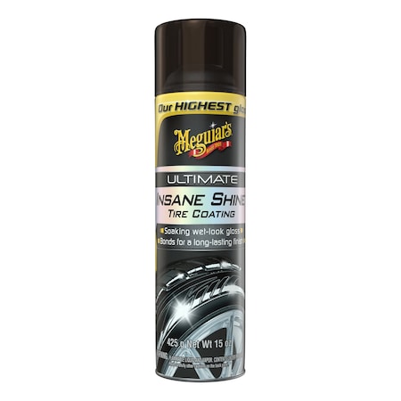 Meguiars Use For Highest Glossy Shine, 15 Ounce Aerosol Can, Single G190315
